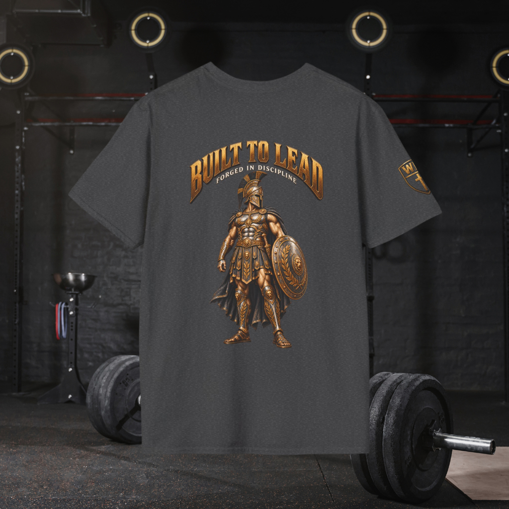 WarDad Training Tee "Built To Lead"