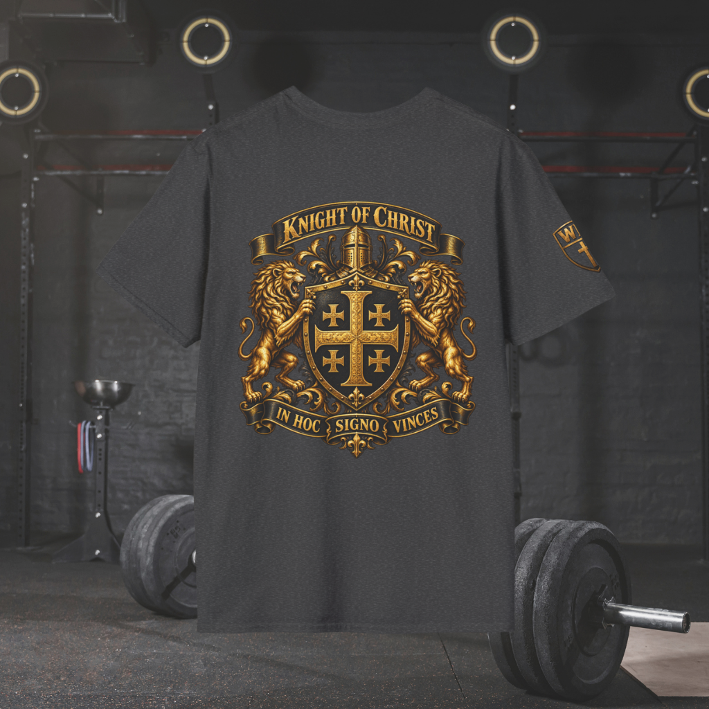 WarDad Crusader Cross Tee | Knight of Christ