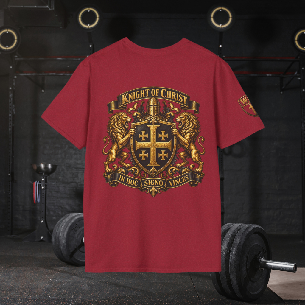 WarDad Crusader Cross Tee | Knight of Christ