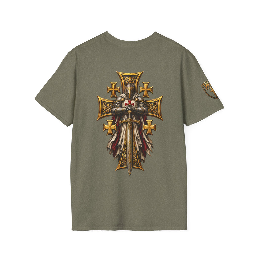 WarDad Crusader Knight Tee | Stand Firm in Faith