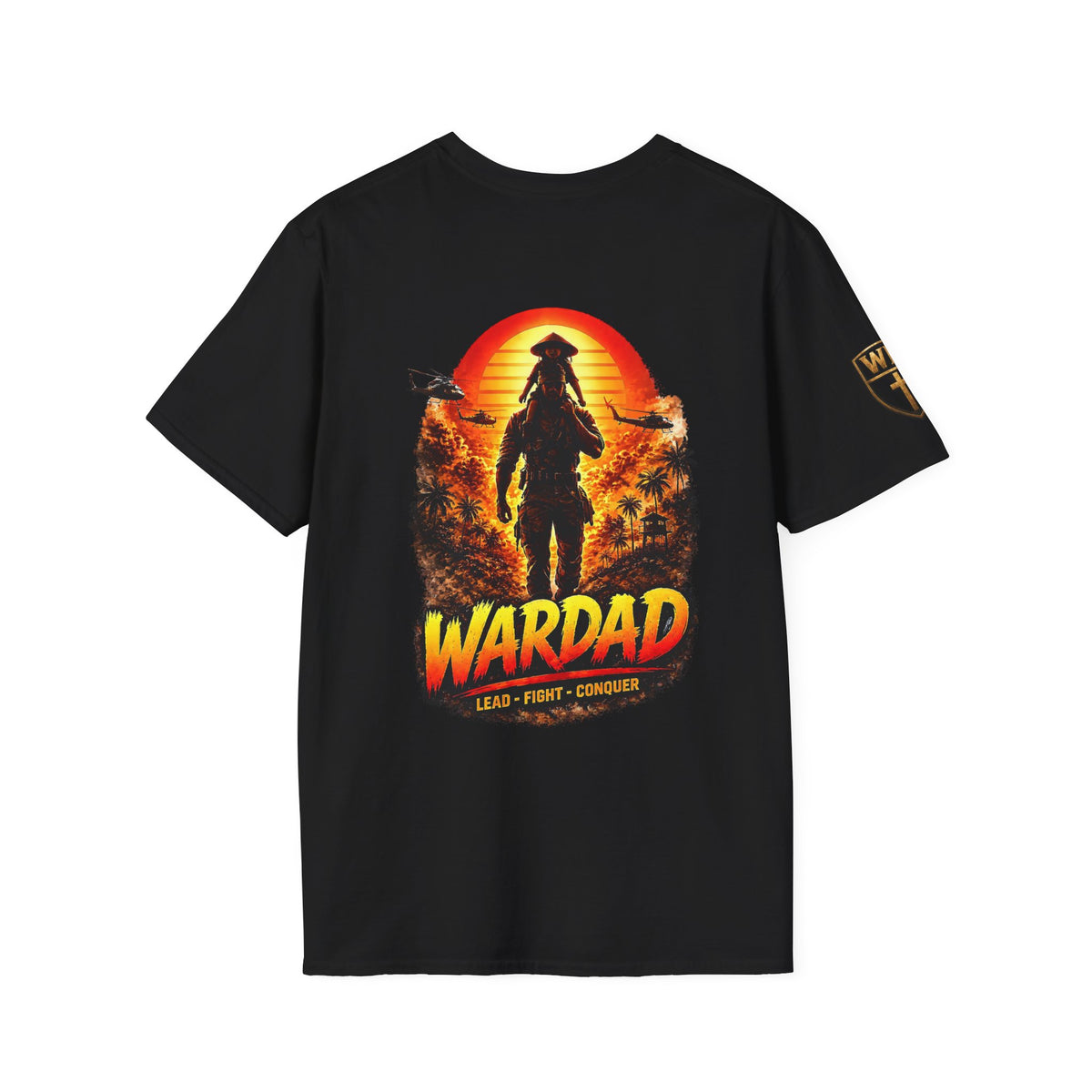 WarDad 80's Sunset Warrior Tee