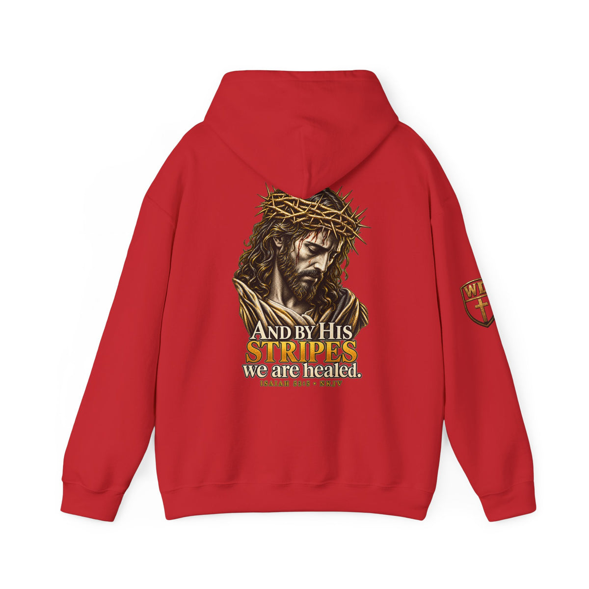 WarDad “By His Stripes” Hoodie | Isaiah 53:5