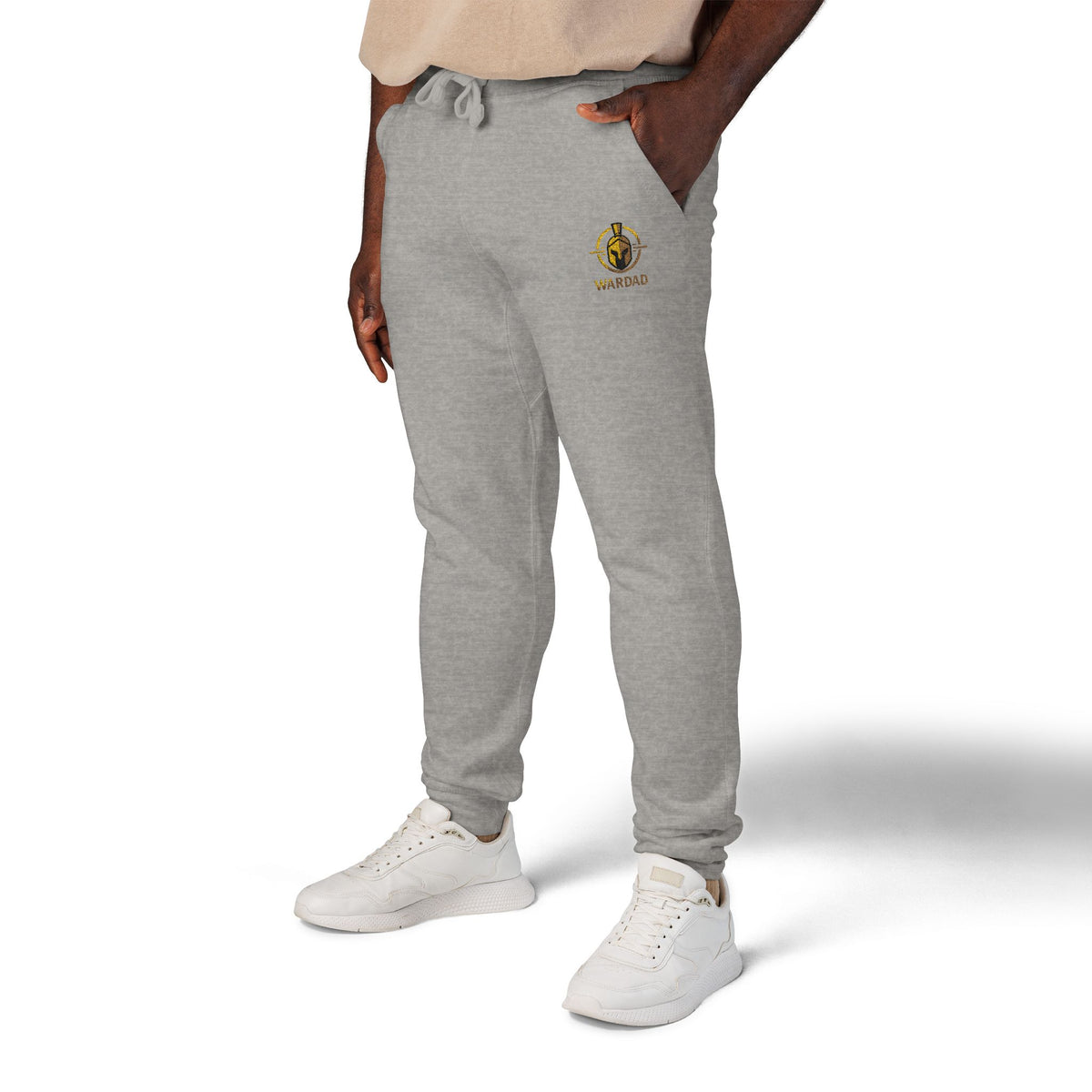 Embroidered WarDad Training Joggers