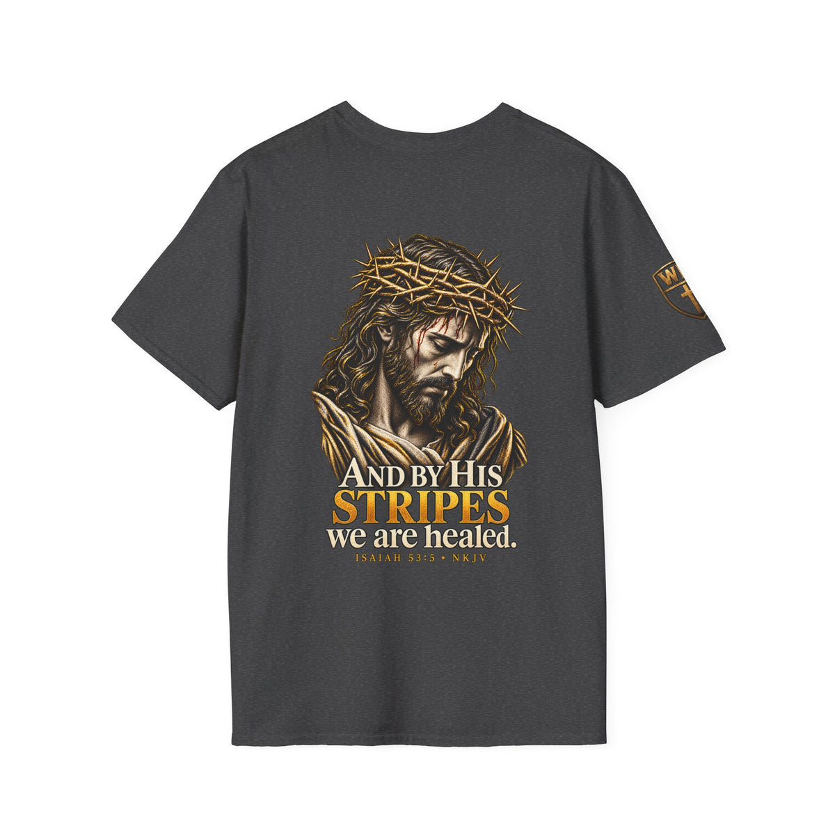 WarDad “By His Stripes” Tee | Isaiah 53:5