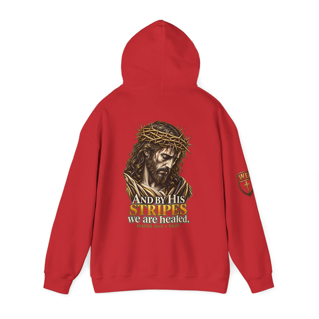 WarDad “By His Stripes” Hoodie | Isaiah 53:5