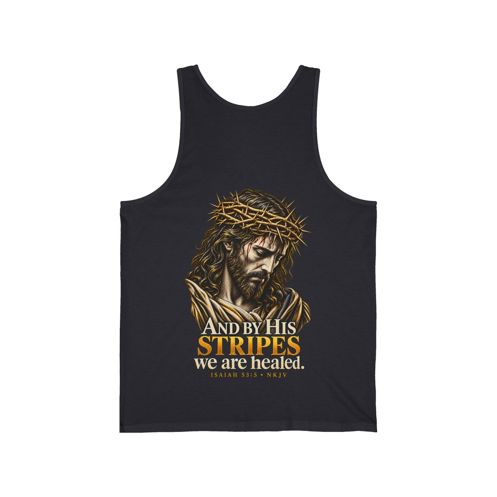 WarDad “By His Stripes” Tank | Isaiah 53:5