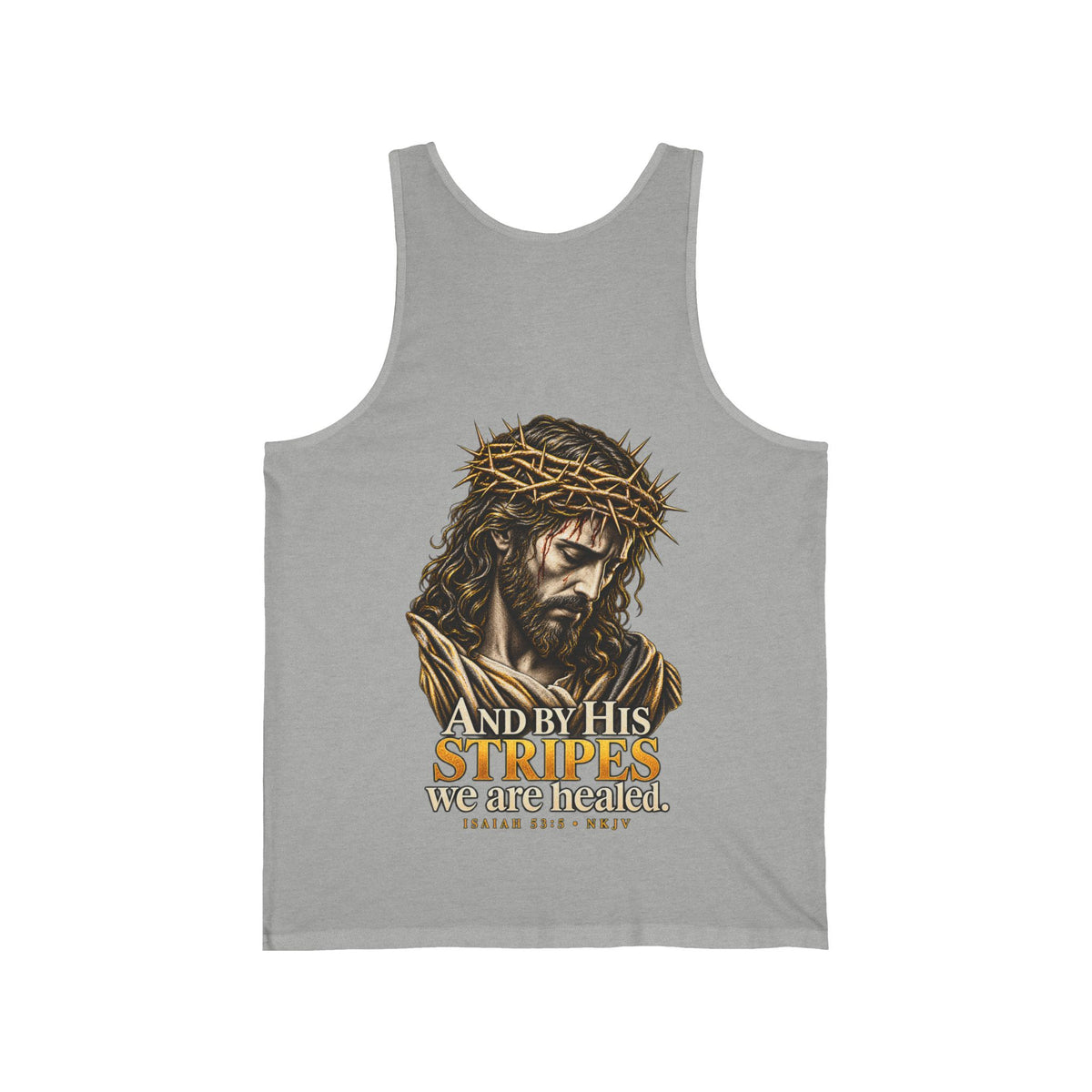 WarDad “By His Stripes” Tank | Isaiah 53:5