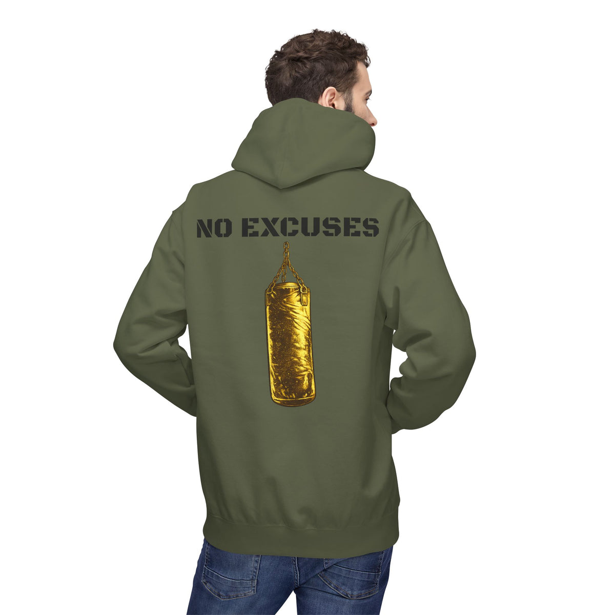 WarDad Hoodie "Heavy Bag Gym" - Training Apparel