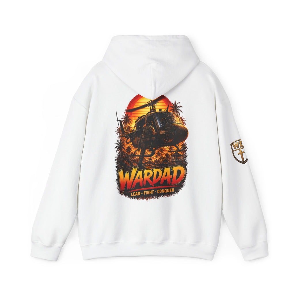 WarDad 80's Sunset Warrior Hoodie