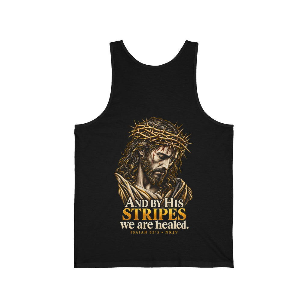 WarDad “By His Stripes” Tank | Isaiah 53:5