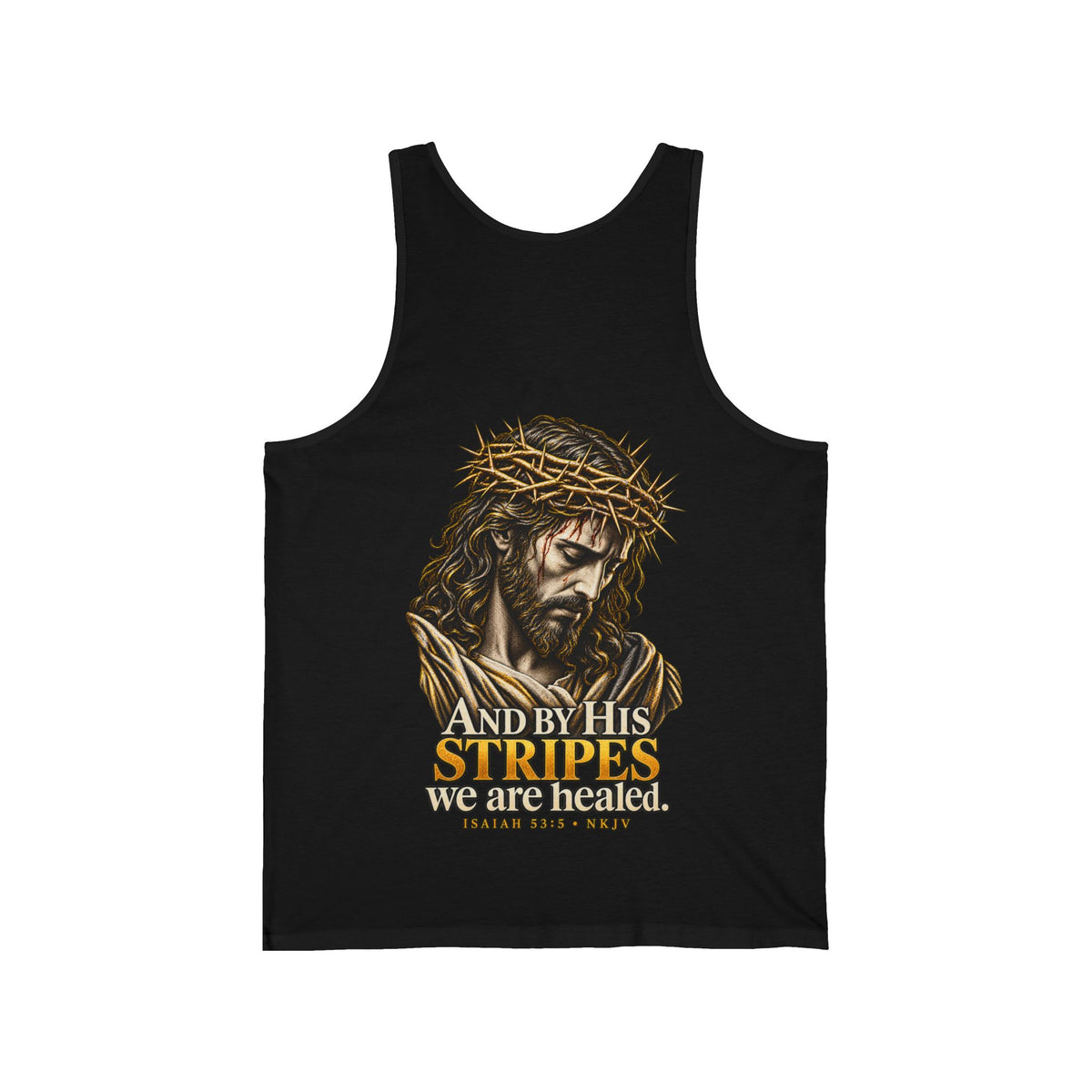 WarDad “By His Stripes” Tank | Isaiah 53:5