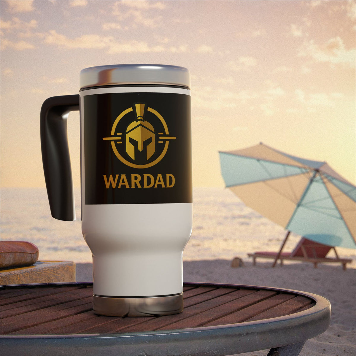 WarDad Brotherhood Travel Mug - 14oz Stainless Steel