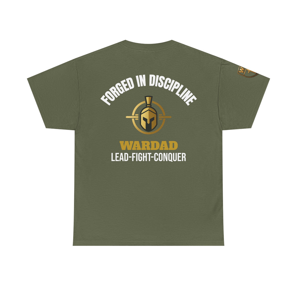 WarDad Training Tee "Forged In Discipline" - Training Apparel