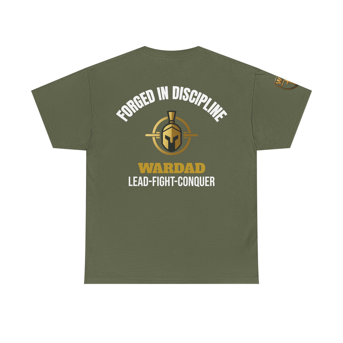 WarDad Training Tee "Forged In Discipline" - Training Apparel