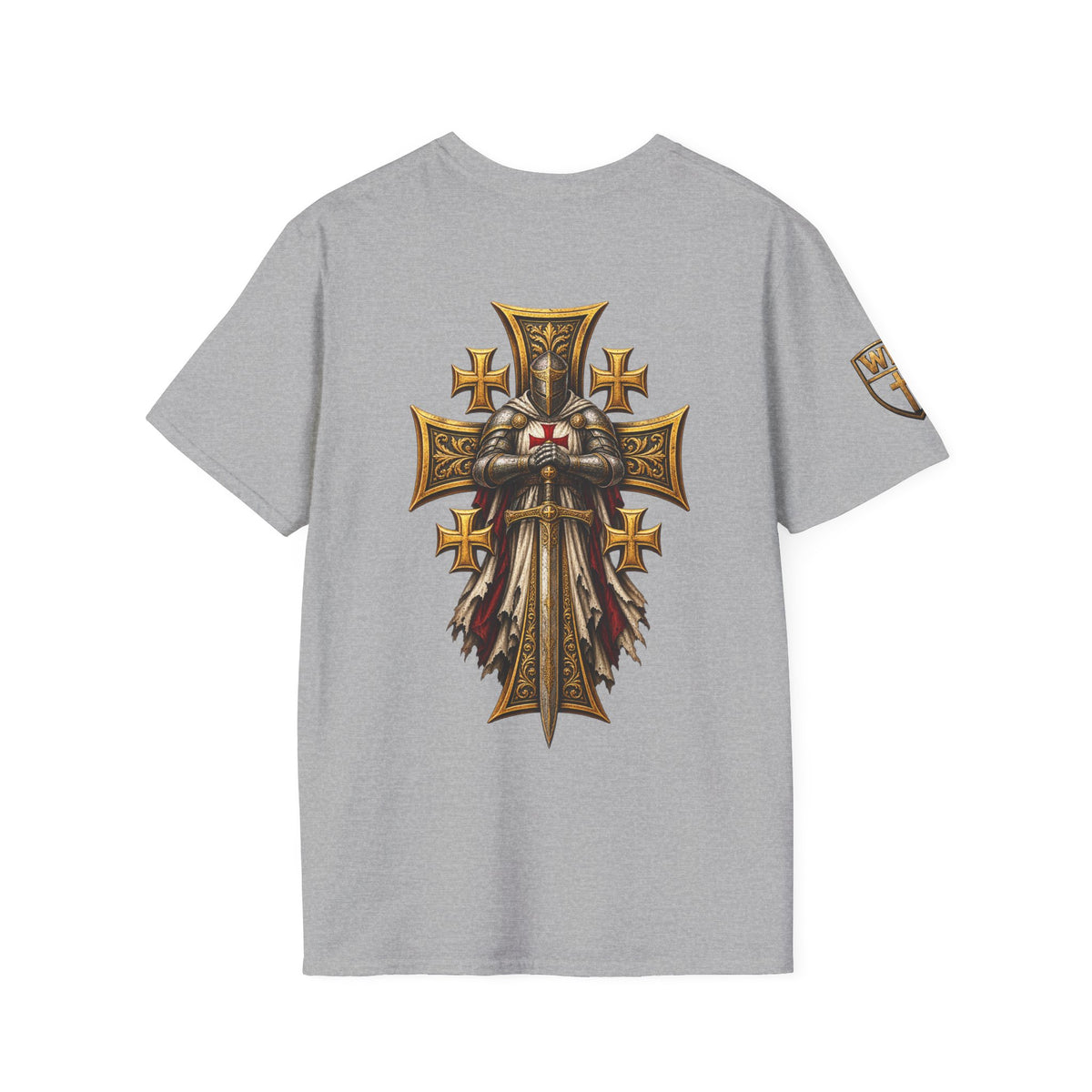 WarDad Crusader Knight Tee | Stand Firm in Faith