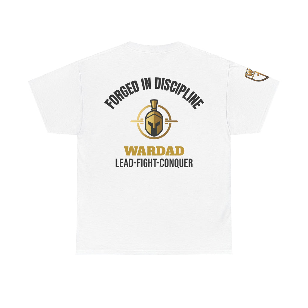 WarDad Training Tee "Forged In Discipline" - Training Apparel