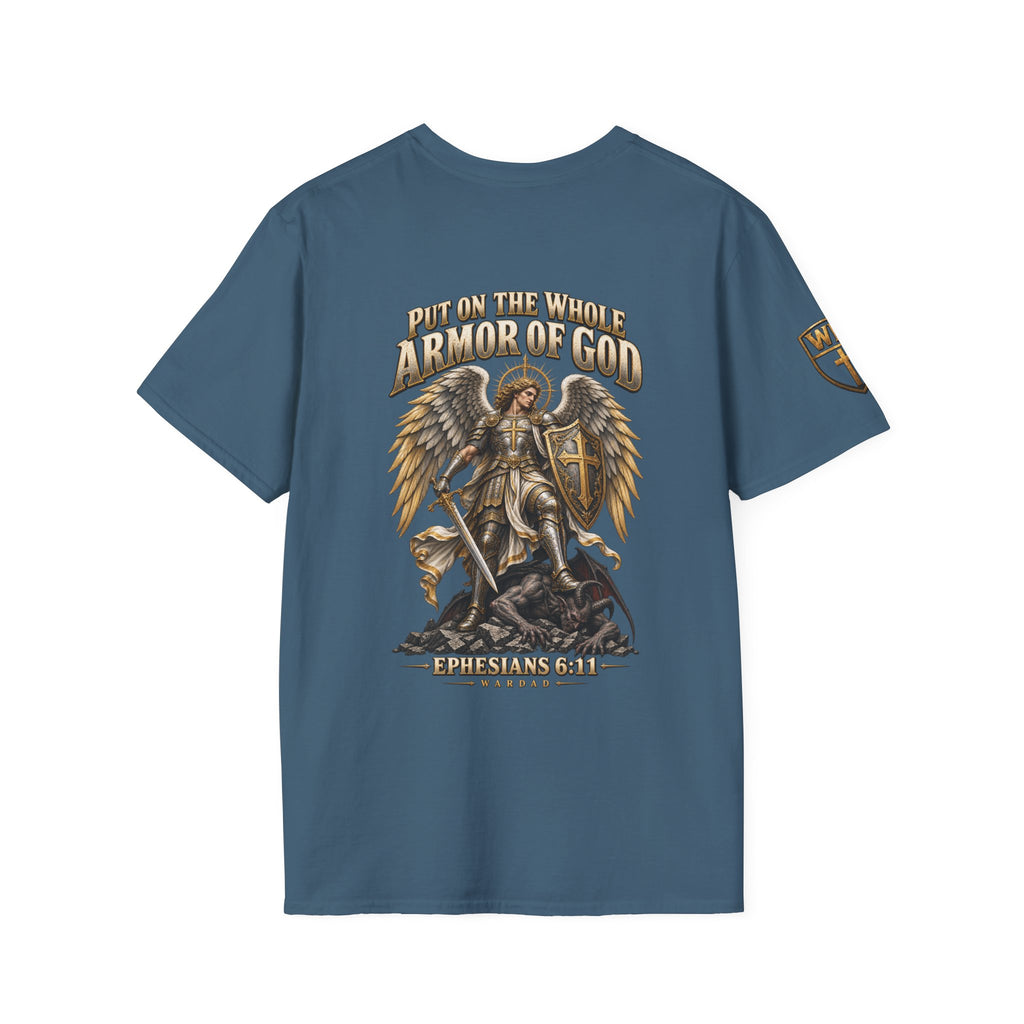 WarDad Saint Michael Armor of God Tee | Ephesians 6:11